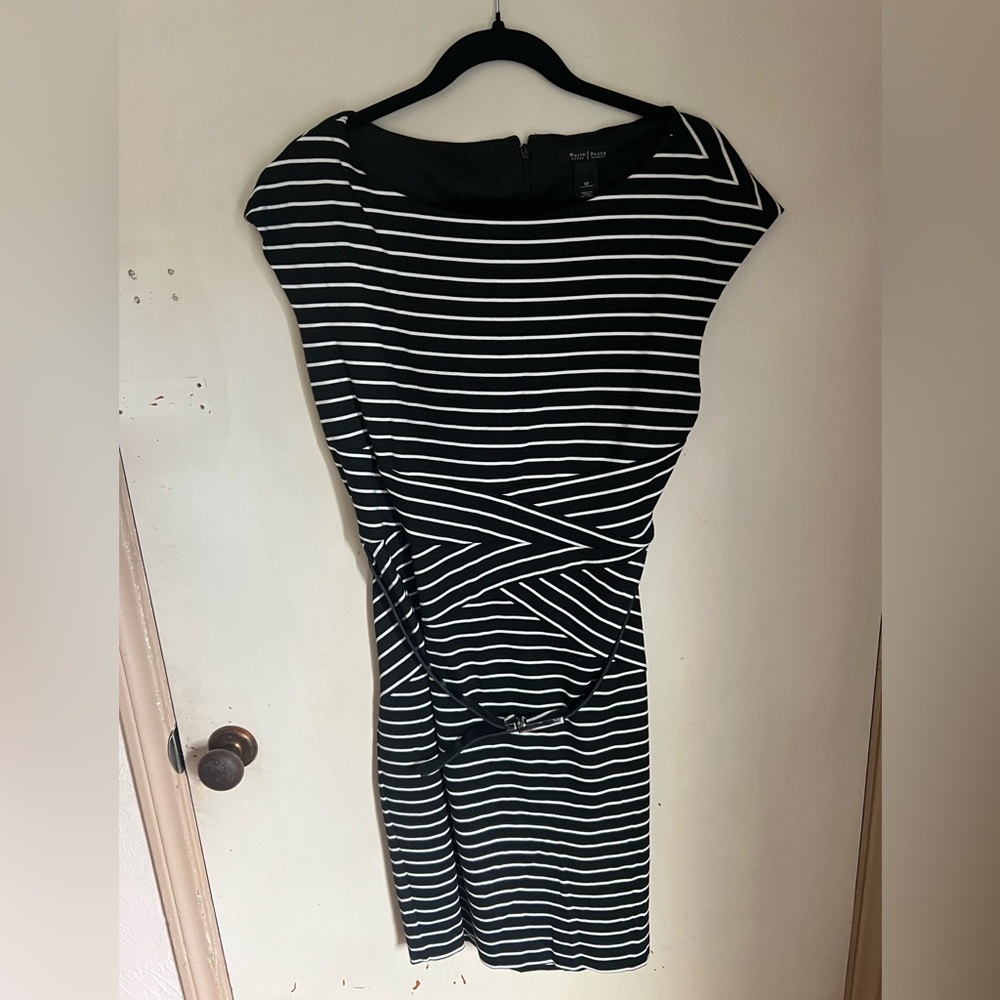 Cap sleeve fitted dress